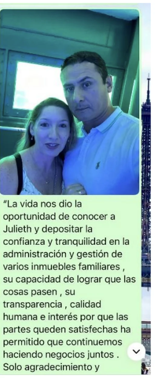 Testimonio de Mauricio Bernal y Lucy Pardo de Inmuebles Marulanda